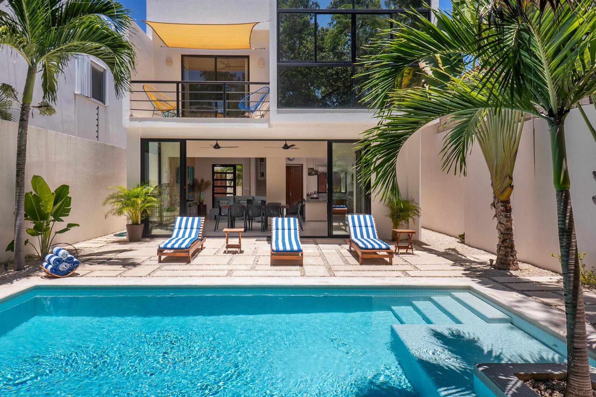 Wonderful Tropical Home 3Br, Garden, Private Pool. Tulum Exterior photo