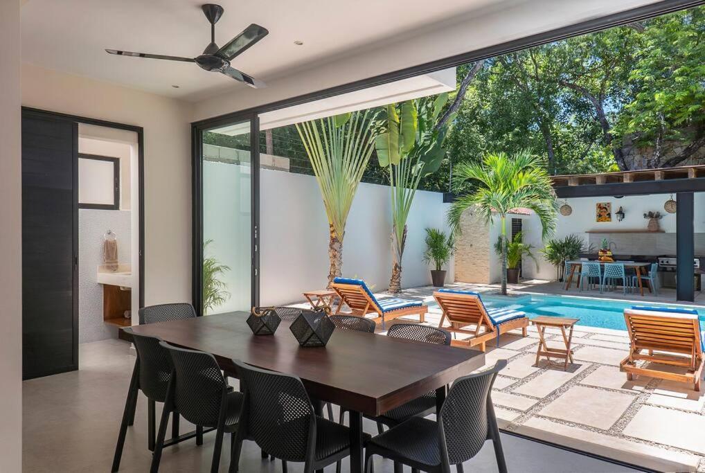 Wonderful Tropical Home 3Br, Garden, Private Pool. Tulum Exterior photo